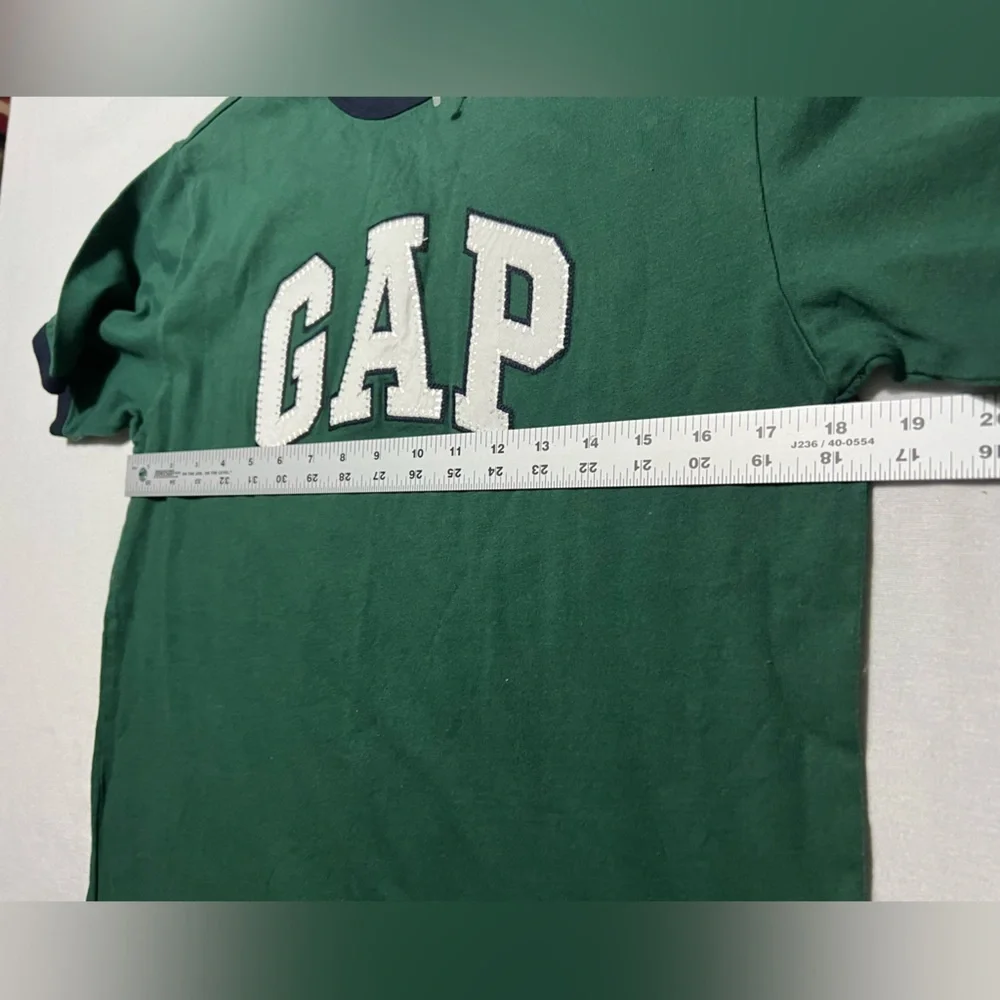 GAP Kids XXL (14-16) Green Logo T-Shirt